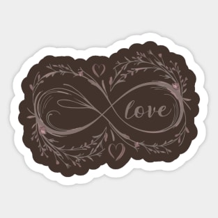 Love for mother Sticker